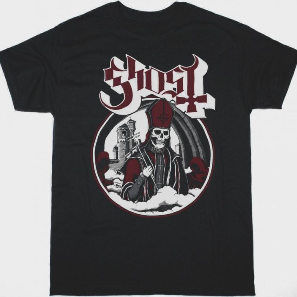 Ghost Secular Haze Occult Psychedelic Rock Black T-Shirt